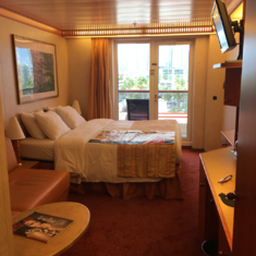 Balcony Cabin 5229 on Carnival Miracle, Category 7A