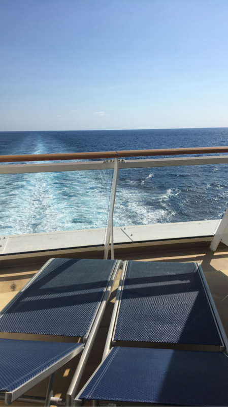 Aft-Facing Balcony Stateroom, Cabin Category BV, Norwegian Getaway