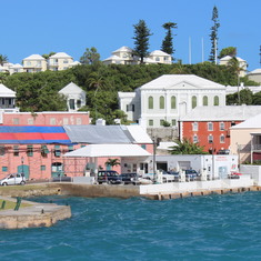 Entering Hamilton, Bermuda