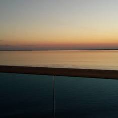 Sunset from our Balcony D619