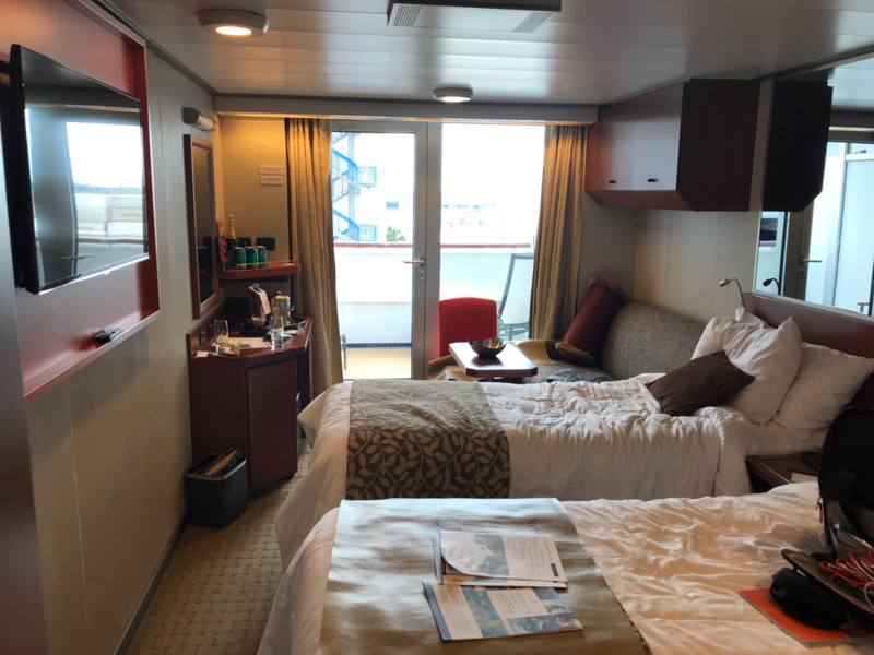 Balcony Cabin 4009 on Eurodam, Category EM