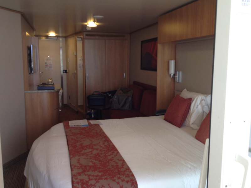 Balcony Cabin 7286 on Celebrity Reflection, Category 1A