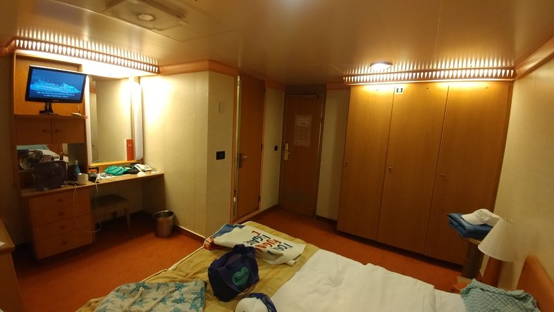 Inside Cabin 6289 on Carnival Liberty, Category 4E