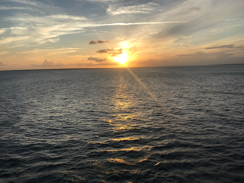 harvest caye belize cruise port