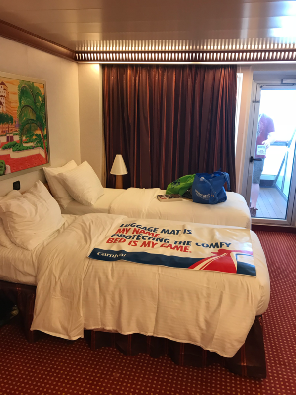 Balcony Cabin 9479 on Carnival Dream, Category 8N