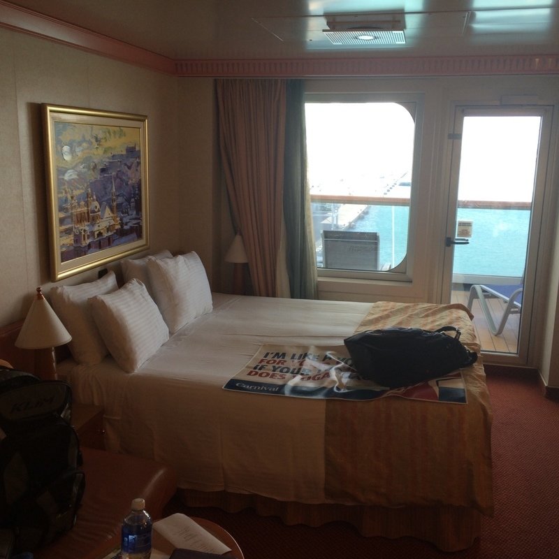 Balcony Cabin 8450 on Carnival Splendor, Category 8N