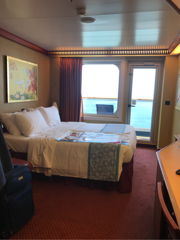 Balcony Cabin 1020 on Carnival Splendor, Category 8P