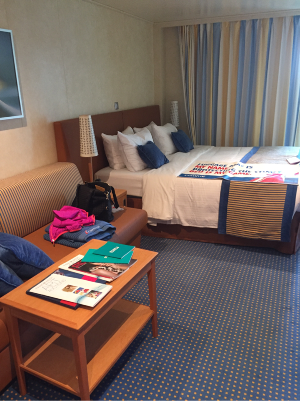 Balcony Cabin 6436 on Carnival Vista, Category 8A