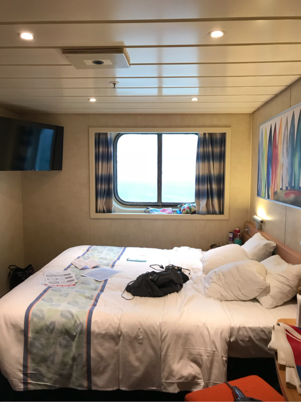 Oceanview Stateroom, Cabin Category 6C, Carnival Elation