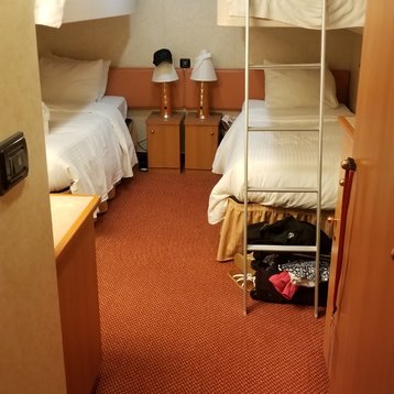 Carnival Splendor Cabins and Staterooms