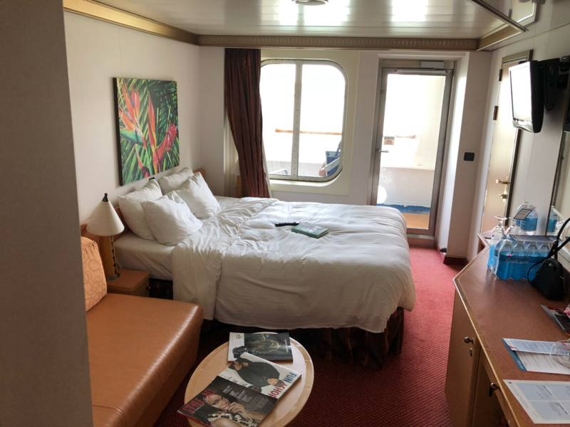 Balcony Cabin 2301 on Carnival Magic, Category 7C