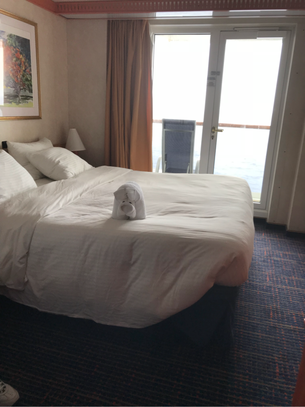 Balcony Stateroom, Cabin Category 8F, Carnival Miracle