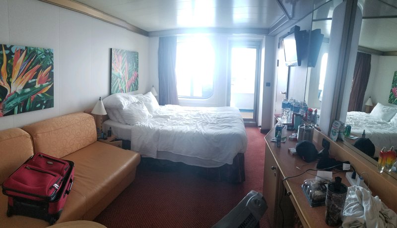 Balcony Cabin 2318 on Carnival Magic, Category 7C