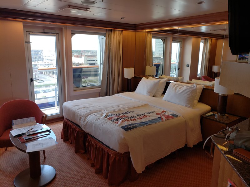 Ocean Suite, Cabin Category U3, Carnival Freedom