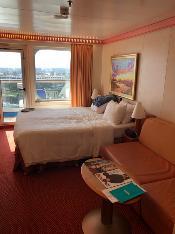 Balcony Cabin 9225 On Carnival Splendor, Category 8d