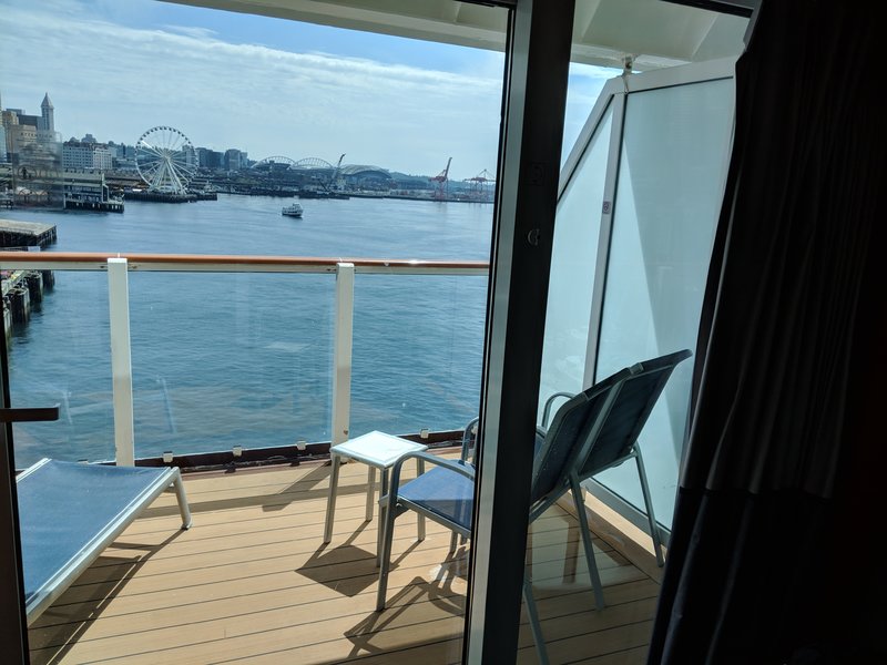 Aft-Facing Balcony Stateroom, Cabin Category BV, Norwegian Pearl