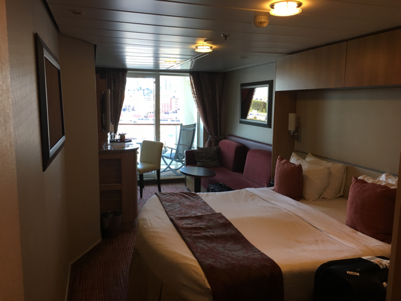 Balcony Cabin 6101 on Celebrity Solstice, Category 2B