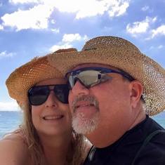 Beach time in Cozumel