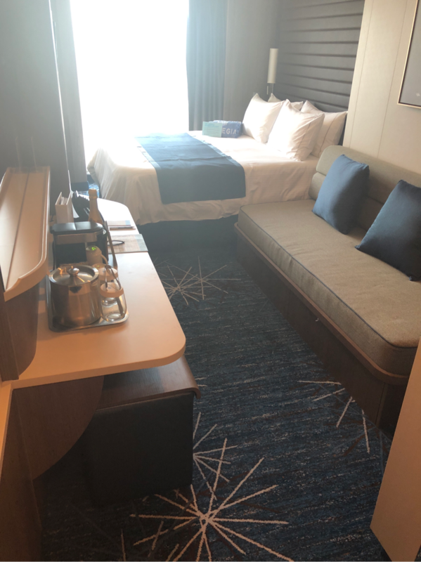 Mid-Ship Balcony Stateroom, Cabin Category SU, Norwegian Bliss