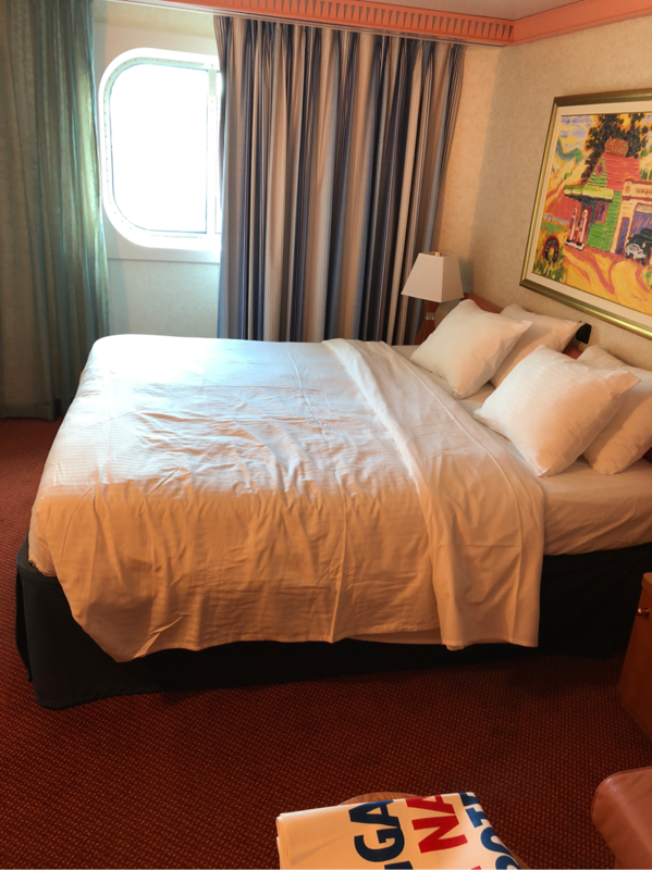 Oceanview Stateroom, Cabin Category 6A, Carnival Freedom