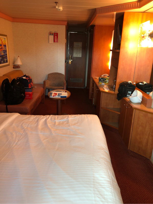 Oceanview Stateroom, Cabin Category 6A, Carnival Freedom