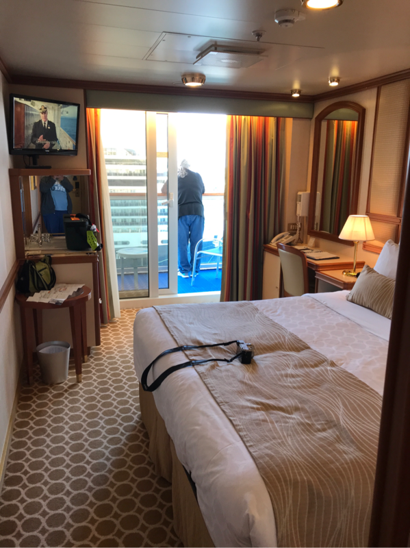 Balcony Cabin L230 on Ruby Princess, Category T4