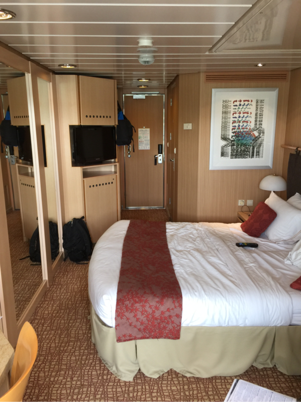 Balcony Cabin 7142 on Celebrity Infinity, Category 2A