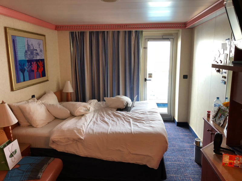 Balcony Cabin 1026 on Carnival Glory, Category 8E