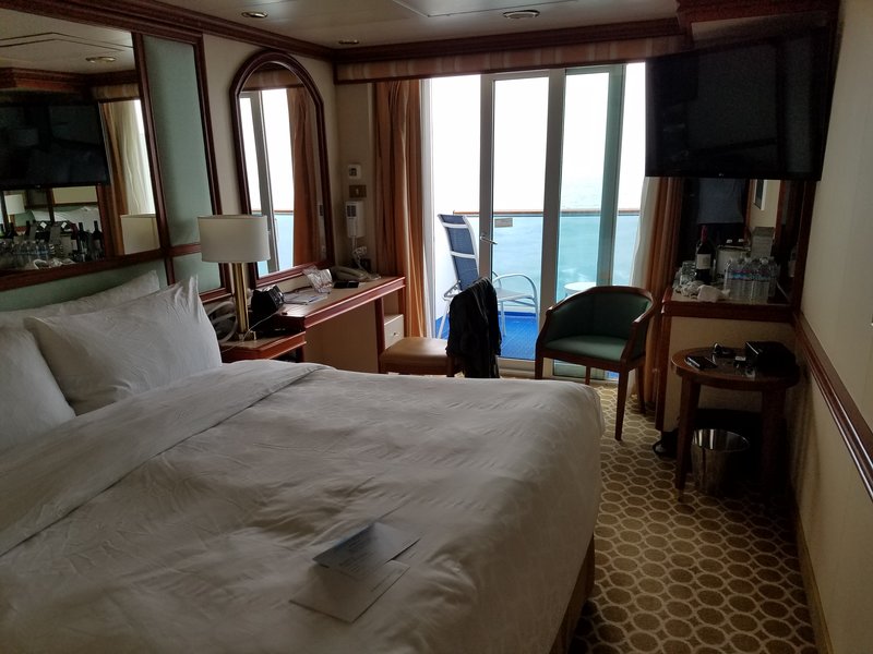 Balcony Stateroom, Cabin Category T3, Island Princess