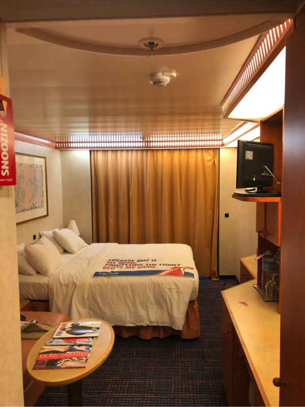 Balcony Cabin 7141 on Carnival Legend, Category 8D