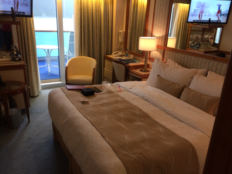 Balcony Stateroom, Cabin Category BB, Golden Princess