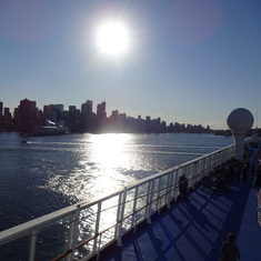 View leaving Vancouver