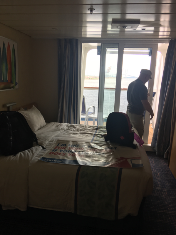 Oceanview Cabin U239 on Carnival Elation, Category 6C