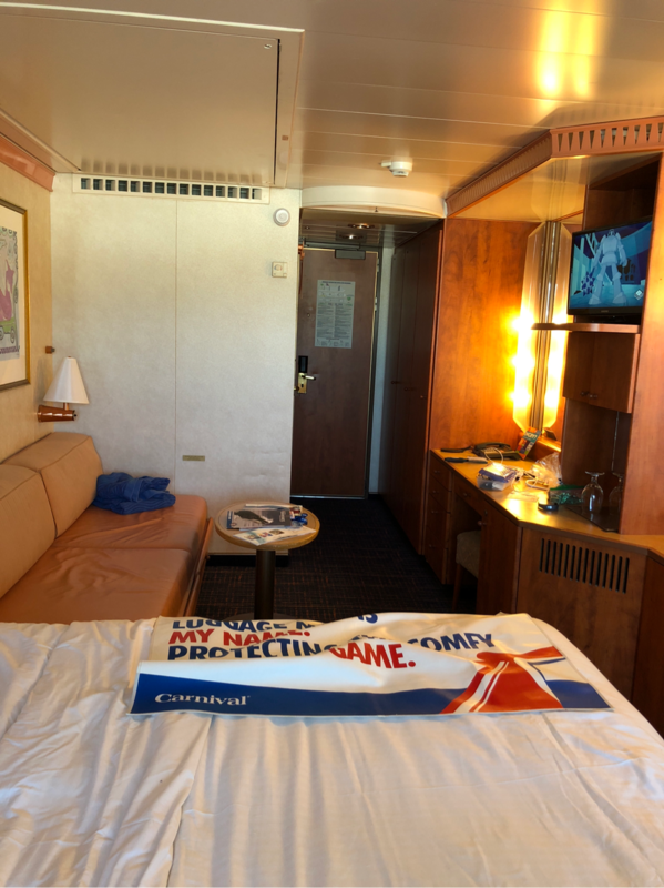 Extended Balcony Stateroom, Cabin Category 8j, Carnival Legend