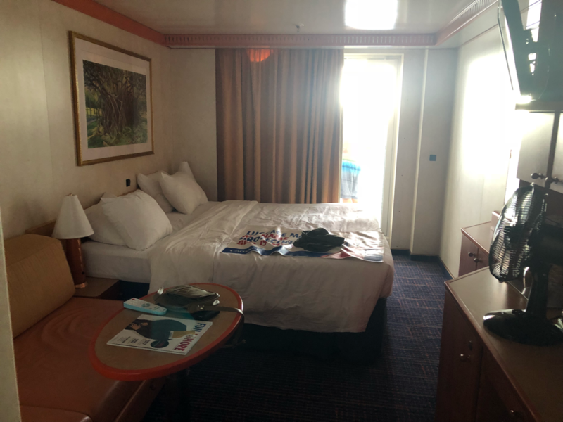 Extended Balcony Stateroom, Cabin Category 8K, Carnival Miracle