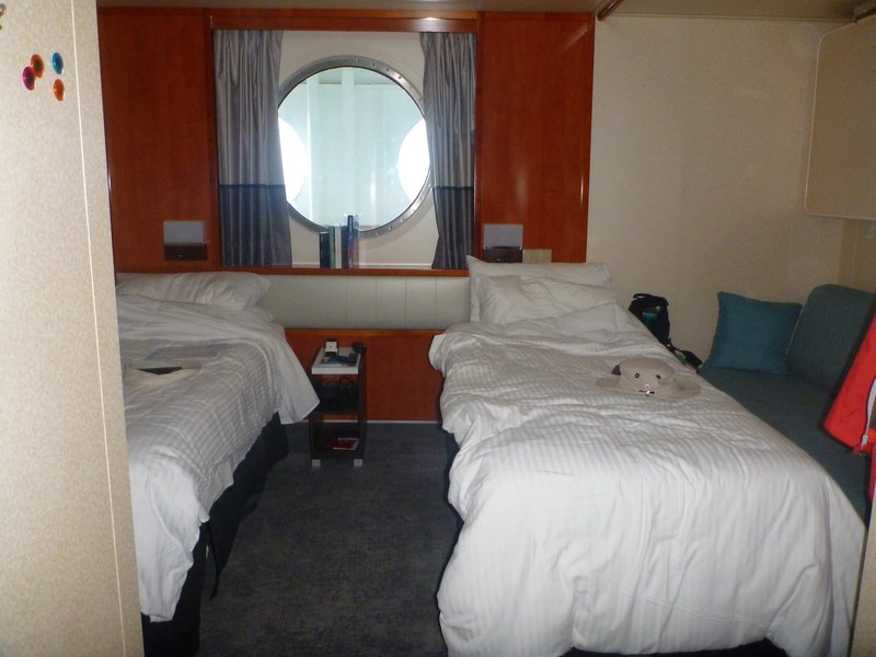 Obstructed Oceanview Porthole Window Stateroom, Cabin Category OK, Norwegian Sun