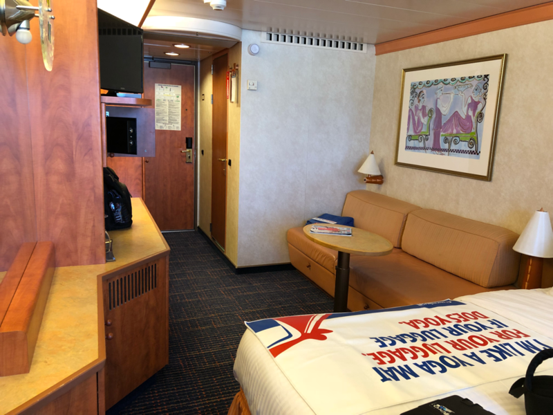 Balcony Stateroom, Cabin Category 8D, Carnival Legend