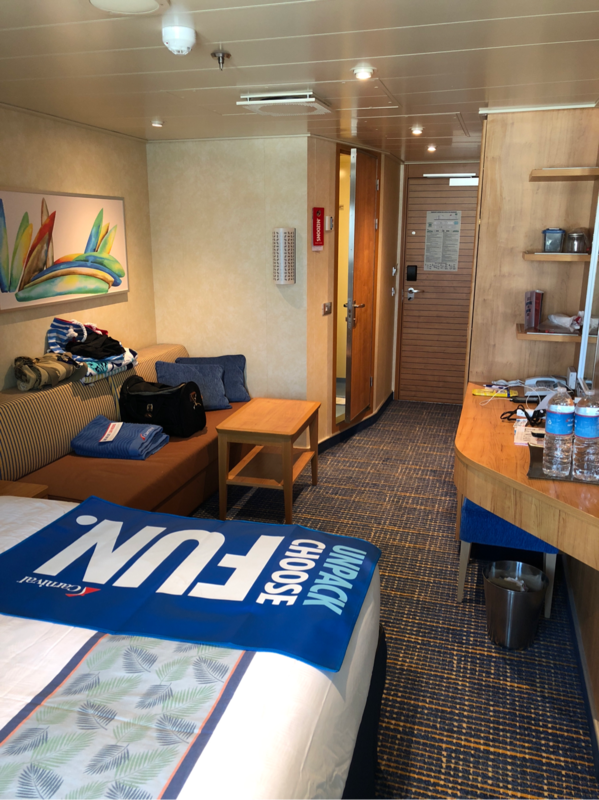 Balcony Cabin 8438 on Carnival Horizon, Category 8C