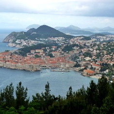 Panoramic view of Dubrovnik