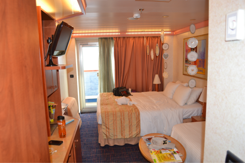 Balcony Cabin 9257 on Carnival Glory, Category 8D