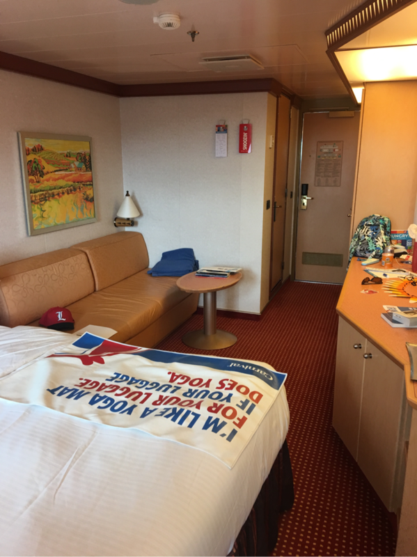 Balcony Stateroom, Cabin Category 8C, Carnival Dream