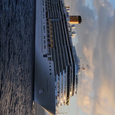 Costa Deliziosa in Santorini