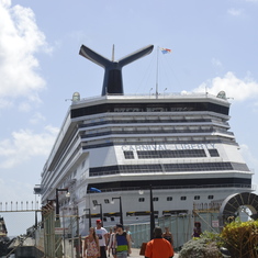 Carnival Liberty in St. Kitts