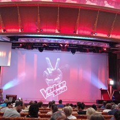 Voice of the Sea competition on the ship - dont miss auditions on the 1st day
