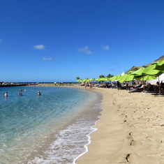 St. Kitts' beach