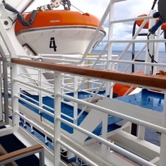 full life boat as our view
