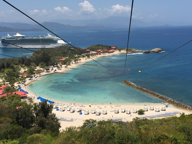 Photo of Independence of the Seas Cruise on Apr 19, 2015 Labadee Zip Line