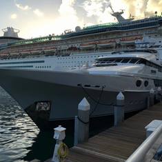 docked at Key West