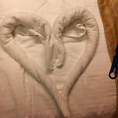 always leaving towel decs.