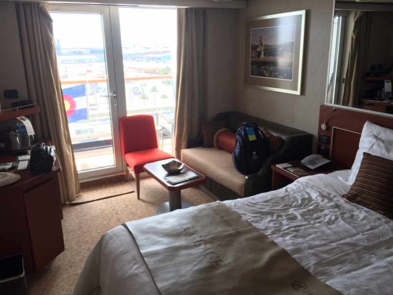 Verandah Stateroom, Cabin Category EM, Eurodam